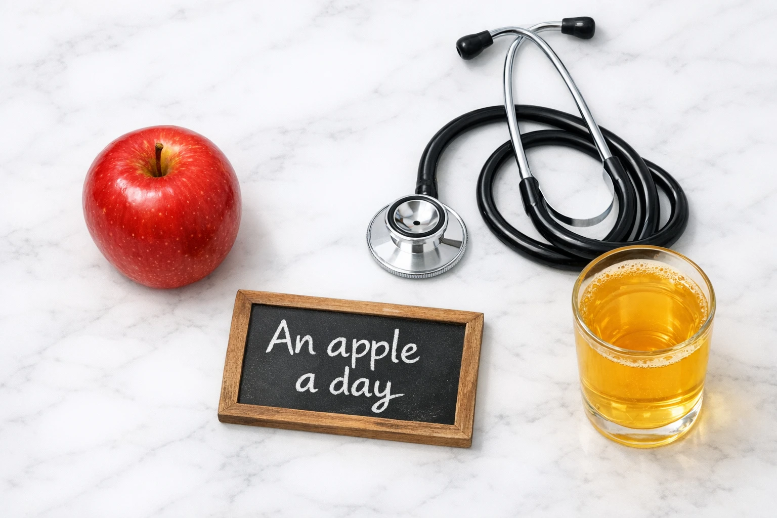 AI apple video showing health benefits and nutrition facts