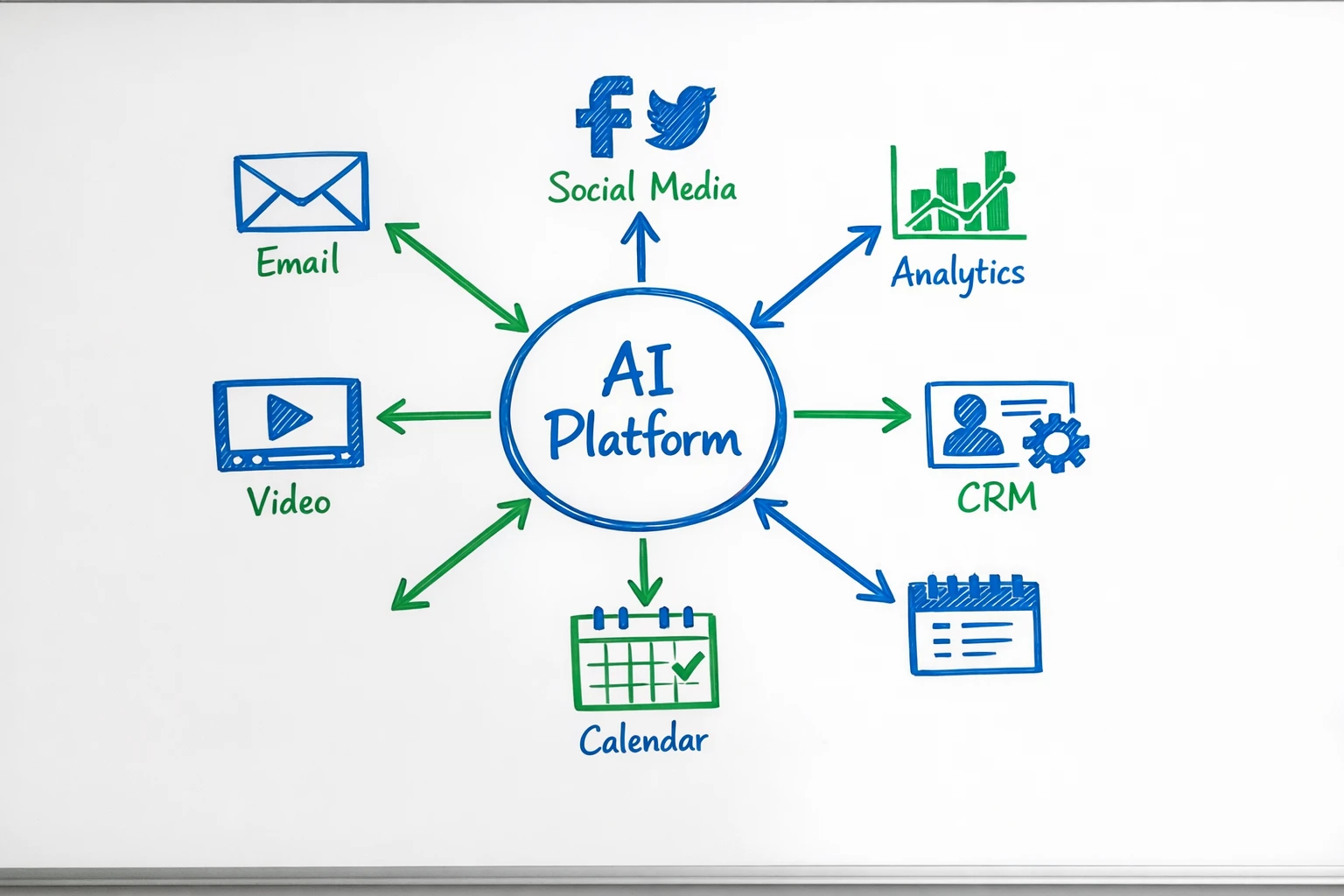 Comparison showing 5 separate tools versus AutoClips as one unified AI automation platform