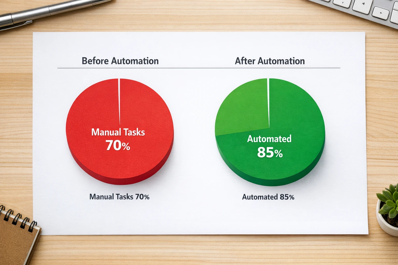 AI replacing an entire marketing team with automated video creation and posting workflow