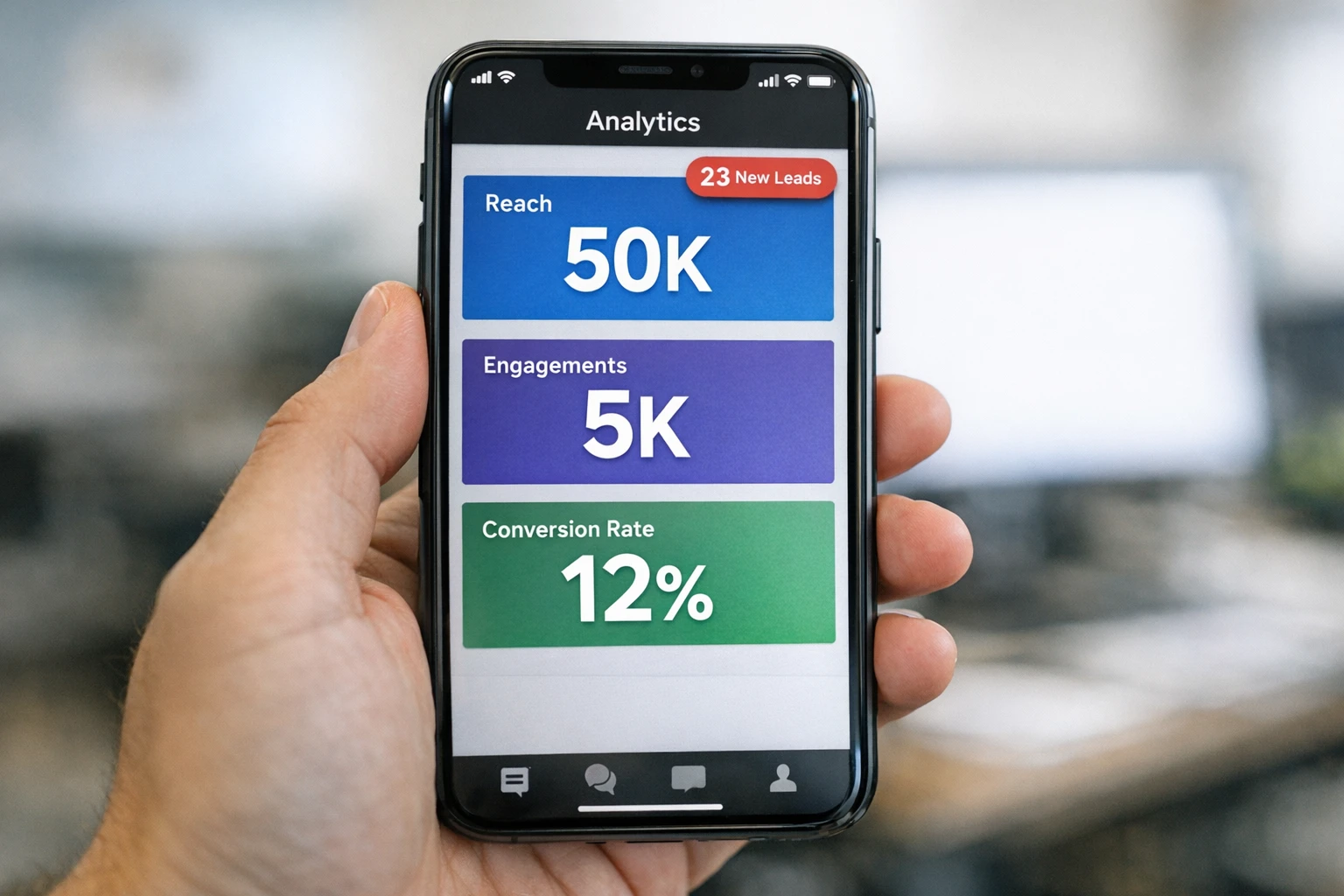 Sales growth metrics and ROI dashboard showing the impact of AI powered marketing automation on revenue